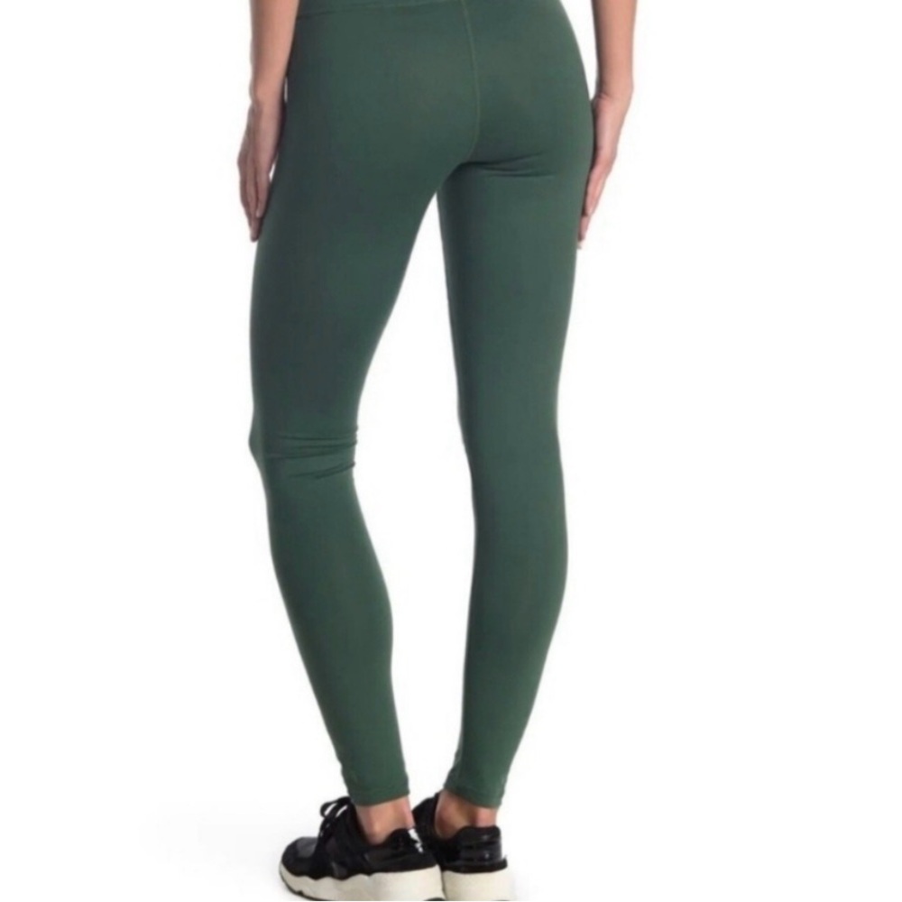 Z by Zella Green Full Length Leggings Size Medium Gym Workout Active Athleisure